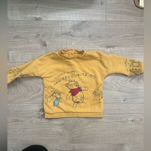 Disney Winnie the Pooh Yellow Sweatshirt | 9–12 Months